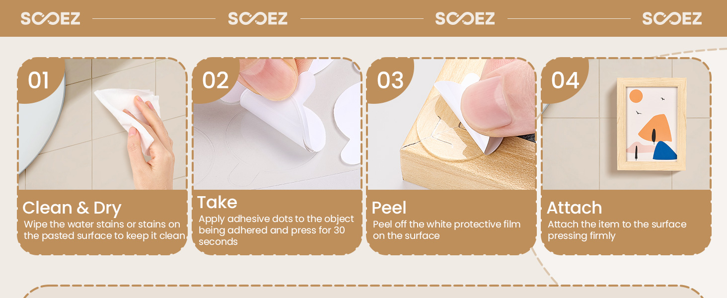 double sided tape for walls