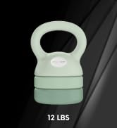 Adjustable Kettlebell - 5 lbs, 8 lbs, 12 lbs Kettlebell Weights Set for Women