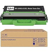 1 Pack Compatible for Brother WT-220CL Waste Toner Box WT-223CL Waste Toner Box Works with MCF-93...