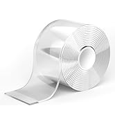 shimsol Strong Double Sided Tape Heavy Duty Widely, No Residue Clear Double Sided Mounting Tape,T...