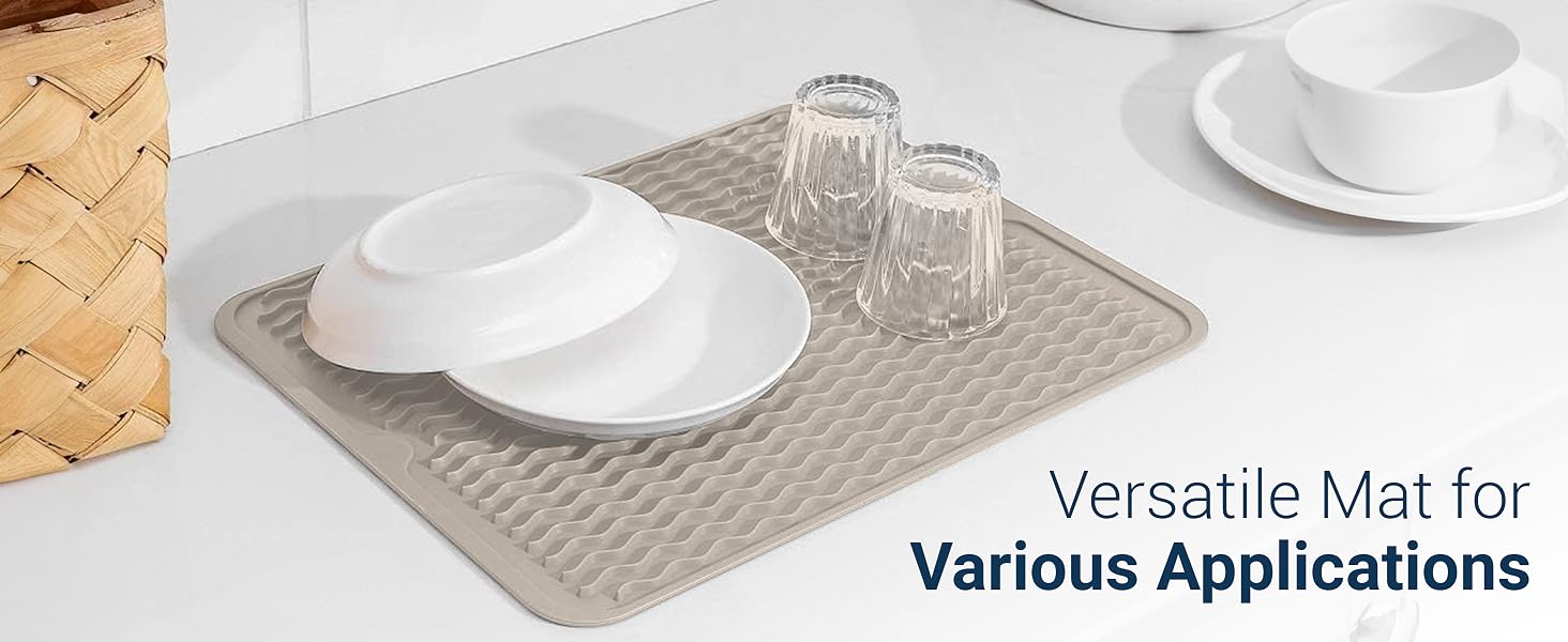 drying mat for kitchen counter