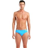 Arena Men's Team Solid Swim Brief MaxLife Athletic Swimwear Professional Swimsuit Bathing Suit