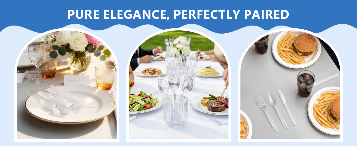 plastic silverware