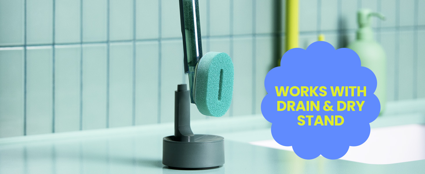 Works With Drain & Dry Stand