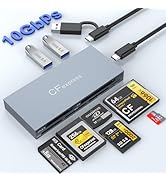 8 in 1 CFexpress Type B Card Reader, 10Gbps Multi CF Express Reader for CFexpress Type B/CF/XD/MS...
