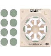 Fansidi Official Color-Matched Replacement Pads for Baby Nail Trimmer, Blister-Packed 8-Pack, 12+...