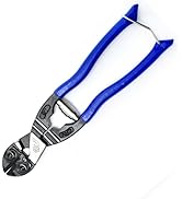 9-Inch Mini Bolt Cutter Heavy Duty - Wire Cutter for Chains and Screws,CR-V Steel Blade,Spring-Lo...