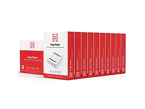 Staples Tru Red Copy Paper
