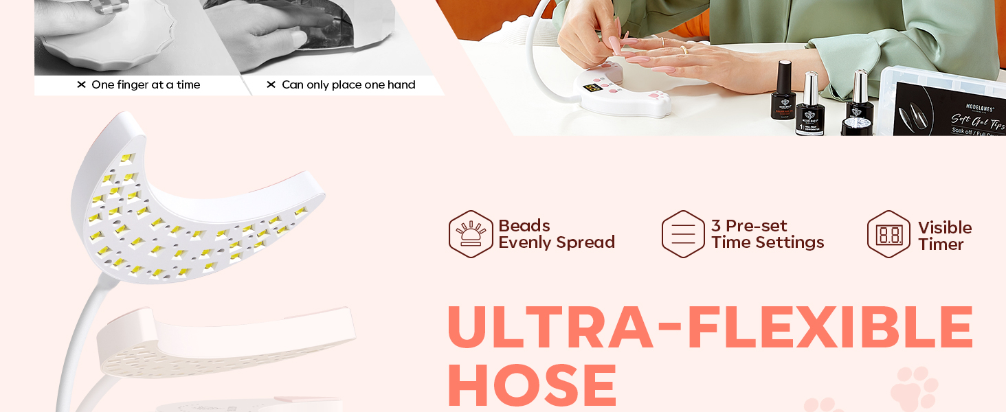 Gooseneck Nail Lamp