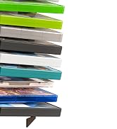 Funturbo Video Game Storage Wall Mount Game Case Holder, Metal Wall Mounted Media Storage Shelves...