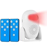 Upgraded Motion Sensor Alarm Indoor Motion Sensor Chime with Remote Control 120dB 4 Volume Levels...