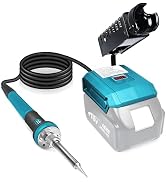 Cordless Soldering Iron Station Tool for Makita18V LXT Battery, 60W Portable Electric Soldering I...