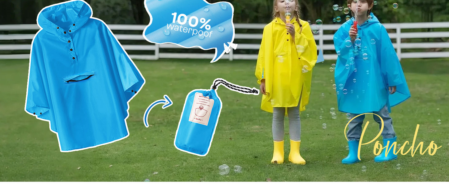 kids rain jacket
