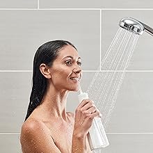Using Cordless Express Water Flosser WF-02 in the Shower