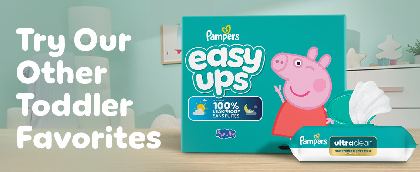 Try our other toddler favorites. Like Pampers baby wipes Ultra Clean