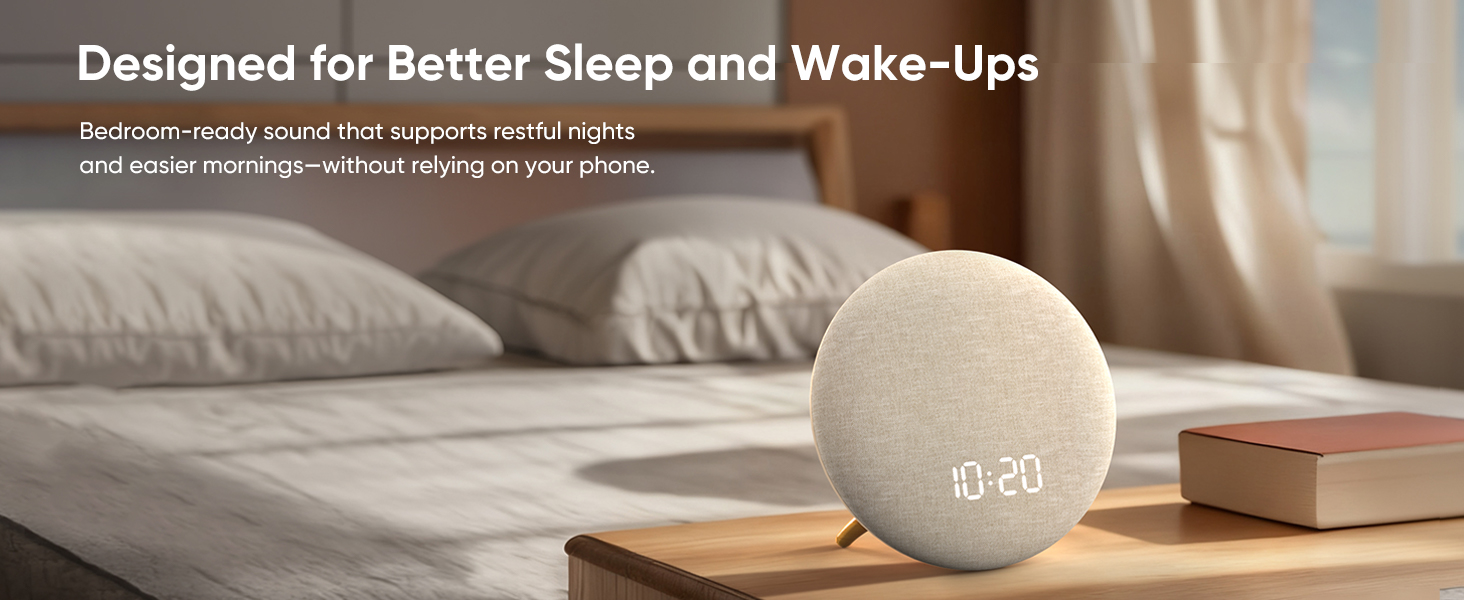 Designed for Better Sleep and Wake-Ups