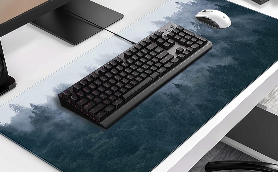 Suitable For Office And Game Keyboard, Mouse Pad