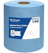 Synvicovan Multi-purpose Industrial Cleanroom Wipes (15"x10", 500 PCS), Lint-Free and Extra Absor...