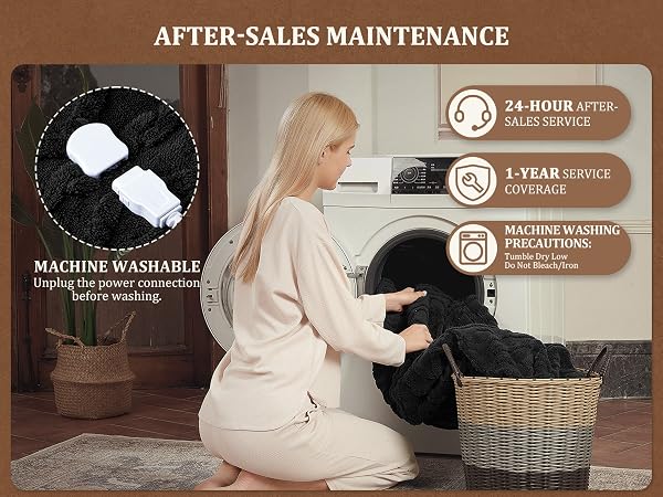 Heated Electric Blanket Heating throw