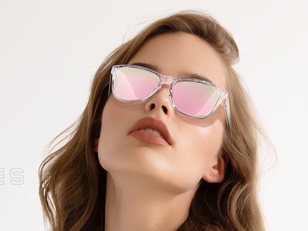Sunglasses Womens Polarized Trendy Sunglasses Men & Women Mirrored Driving Fishing Sun Glasses
