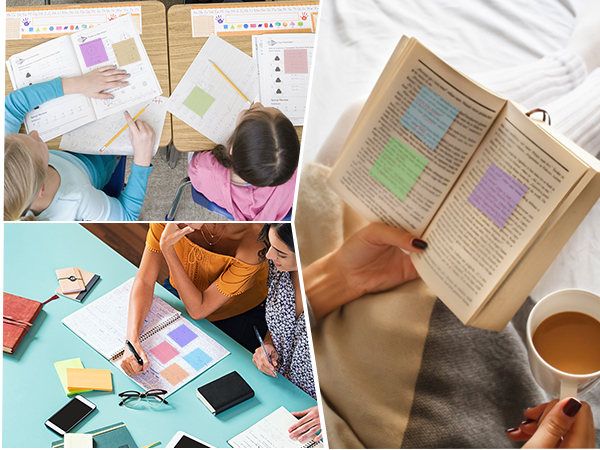 School Supplies Transparent Sticky Notes