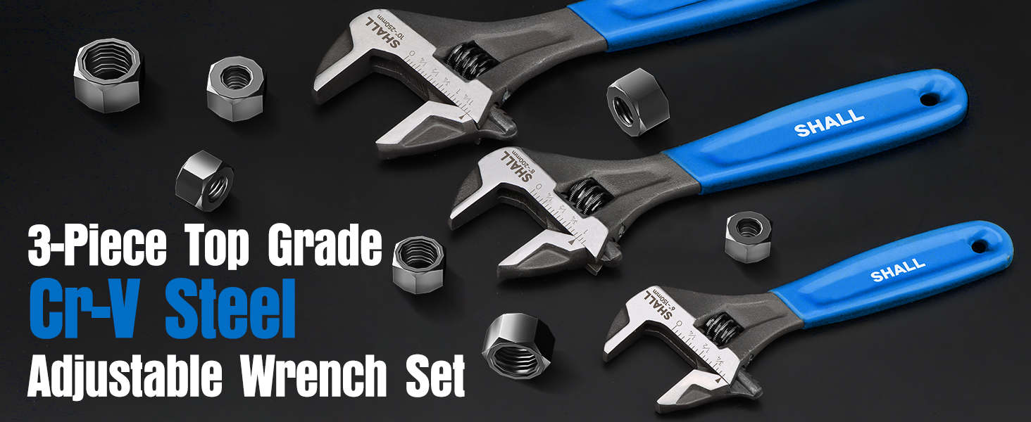 adjustable wrench set