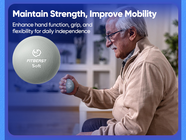 Stress Ball and Grip Strength Trainer Kit
