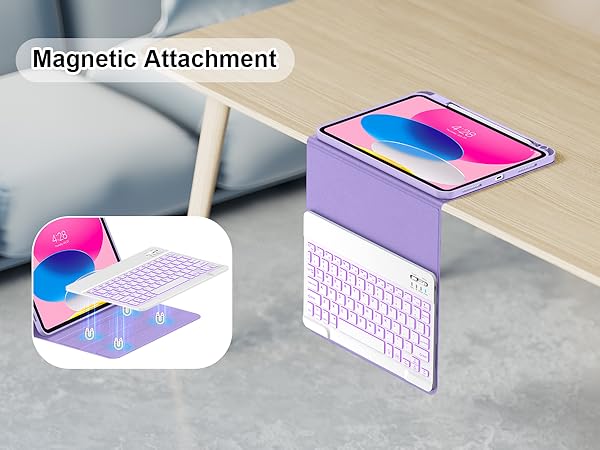 Detachable keyboard for ipad 10th generation 2022