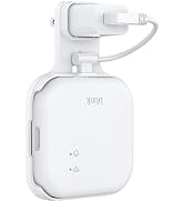 HomeMount Outlet Wall Mount for Blink Sync Module XR with Short Cable, Save Space and Easy Move W...