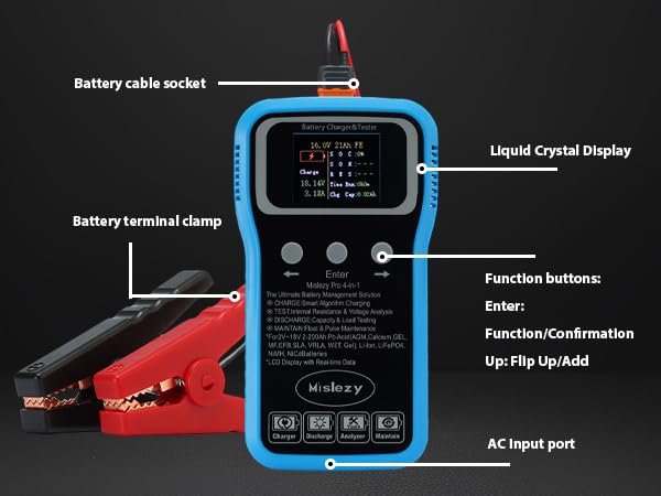 battery discharger battery discharge tester battery capacity tester battery analyzer