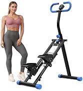 Stair Stepper for Home Vertical Climber, Foldable Full Body Exercise Aerobic Climbing Machines, M...