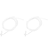 HOMSFOU 2pcs Spray Foam Extended Tube Spray Foam Replacement Tubes Hose Sprayer Foam Nozzle Spray...