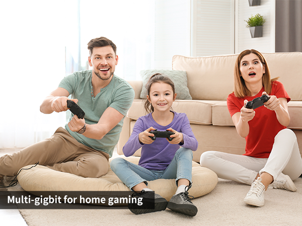 Multi-gigabit for home gaming