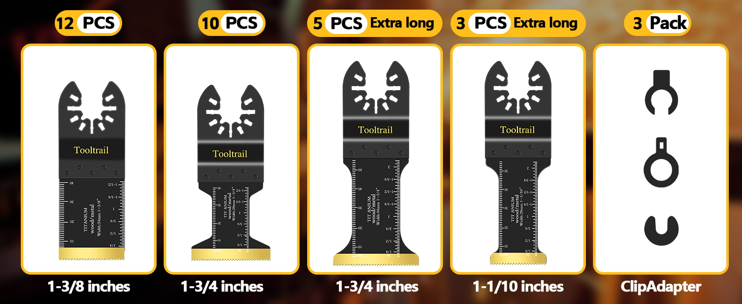 oscillating tool blades