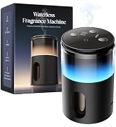 Pmsusoow Waterless Essential Oil Diffuser: ?? ???????????? ?????? Scent Diffuser for Home&Car&Off...