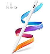 Bluetooth Pencil for Apple iPad 9th &10th Generation, Fast Charge Stylus Pen wtih Tilt Sensitivit...