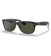 Ray-Ban New Wayfarer RB2132 Square Sunglasses For Men For Women + Bundle with View Optique Eyewea...