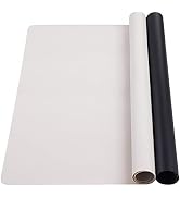 Silicone Mat - 2 Pack Silicone Craft Mats for Resin Epoxy Crafts Art, 15.7” x 11.8” Silicone Resi...