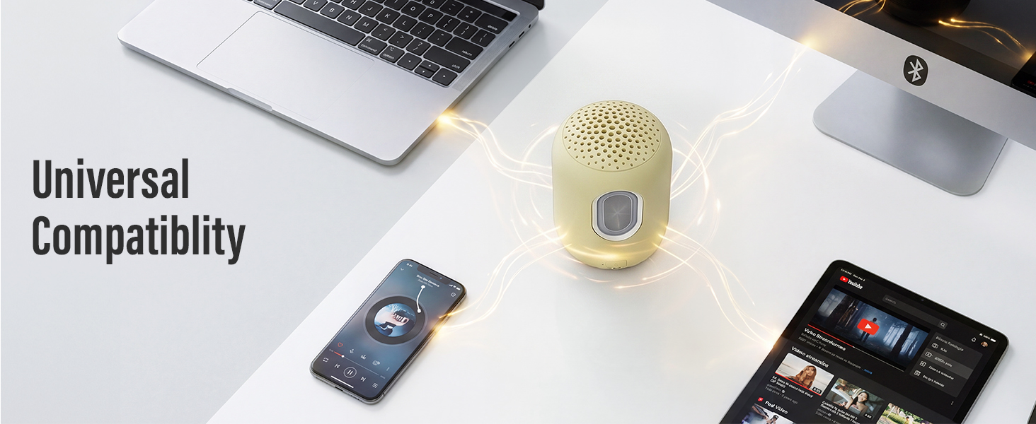 yellow speaker