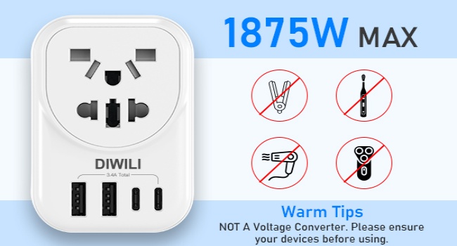 travel adapter