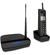 EnGenius FreeStyl 2, Extreme Long Range, Expandable up to (9) Handsets, 900 MHz, Analog Cordless ...