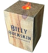 1 Log Fire Wood Log, Swedish Torch Fire Log w/Fatwood Fire Starter Sticks for Backyard, Outdoor C...