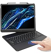 KBCASE Touch Keyboard Case for iPad Air 13 inch (M3/M2, 2025/2024)/for iPad Pro 12.9 inch 3rd/4th...
