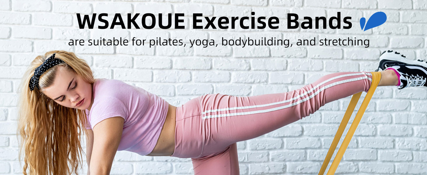 Resistance Loop Exercise Bands for Home Fitness