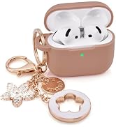 Case for Apple Airpods 4 - VISOOM Airpods 4 Cases 2024 Cover Women Anti-Drop Silicone iPods 4 Ear...
