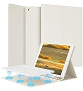 SQQSOOZ Keyboard Case for iPad 10.2 Inch 2021/2020/2019 (9th/8th/7th) Model with Pencil Holder, W...