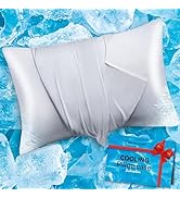 SUPA MODERN Cooling Pillow Cases for Hot Sleepers Pillow Cover Standard Size set of 1, Cool Pillo...