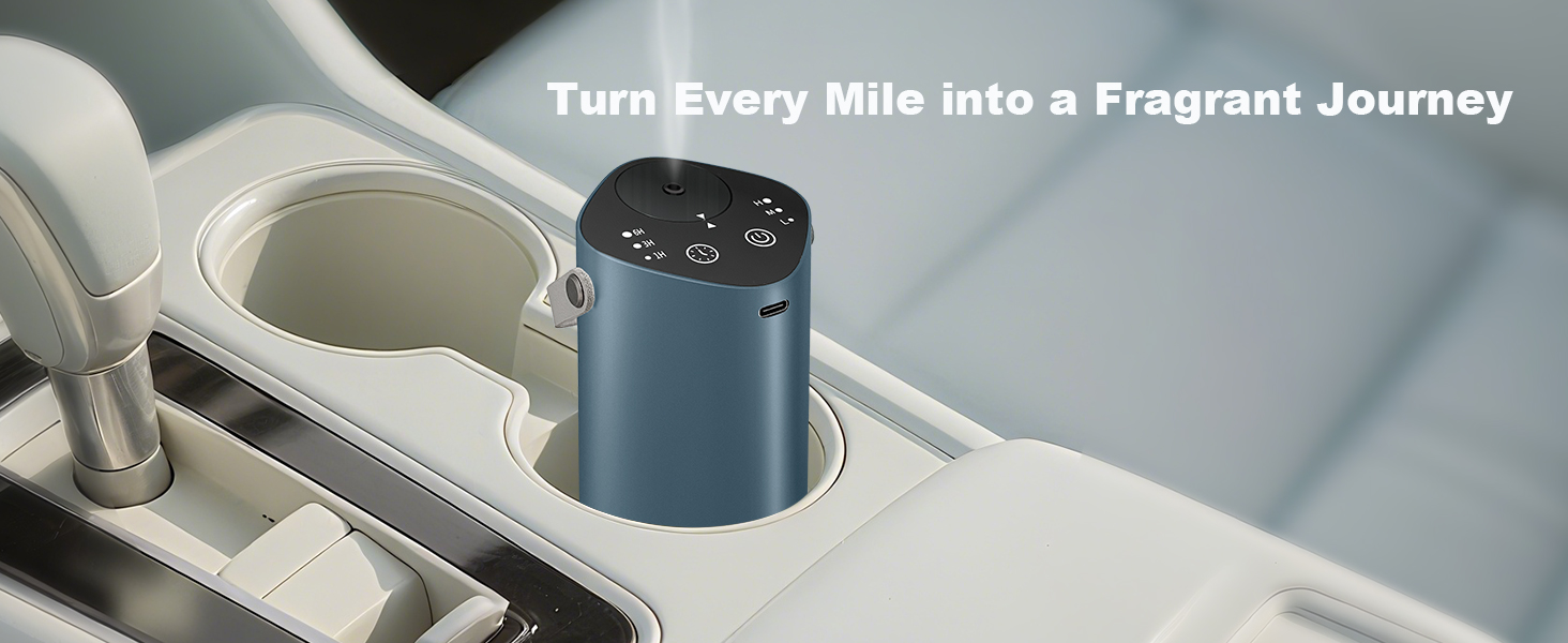 Waterless Essential Oil Diffuser for Car