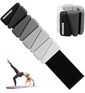 Wrist Weights for Women, Set of 2 Adjustable Ankle Weights Wearable Arm and Leg Wrist Weights for...