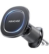 Miracase for MagSafe Car Mount with Metal Hook Clip, Magnetic Phone Holders for Car Phone Holder,...